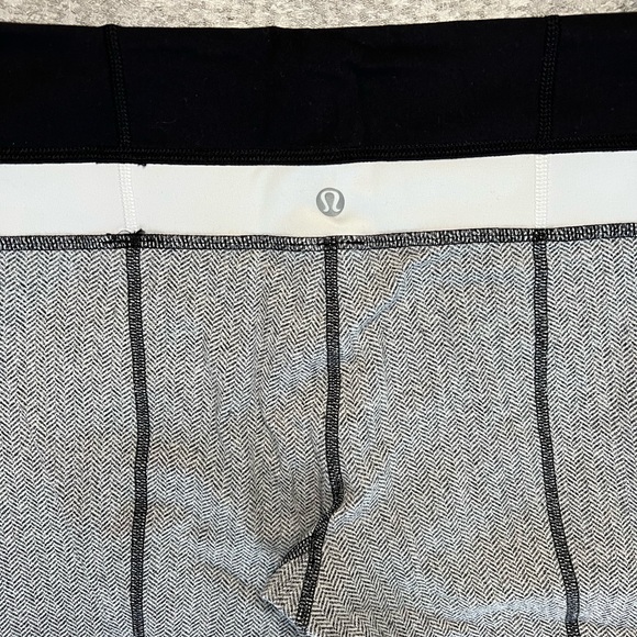 LuluLemon Light Herringbone Pattern Mini Flared Pant 32" - Picture 2 of 6